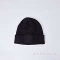 Beanie de malha unissex de 50% de lã